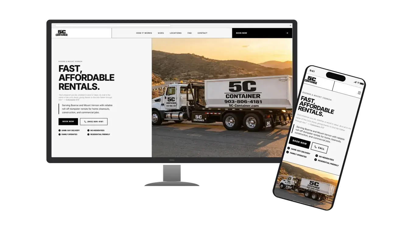 5C Container website